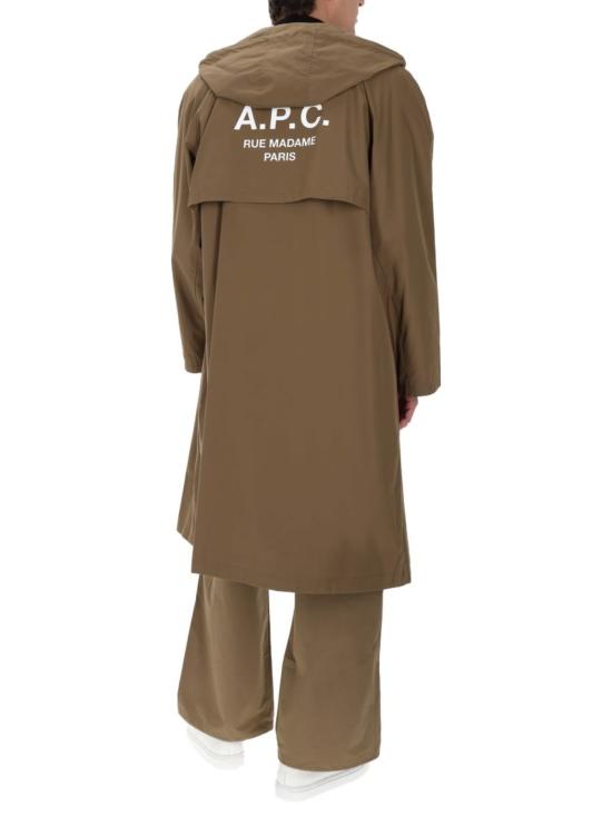  아페쎄 트렌치 코트 A.P.C. 후드  브라운 - A.P.C.