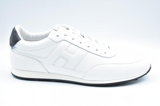 26SS 호간 드레스 슈즈 HXM6990GA00UZQ768E BIANCO NERO WHITE