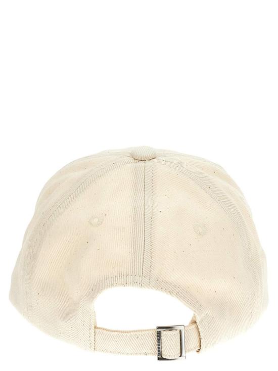  자크뮈스 모자 Jacquemus La Casquette Artichaut 캡 화이트 - JACQUEMUS