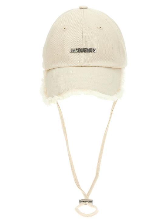  자크뮈스 모자 Jacquemus La Casquette Artichaut 캡 화이트