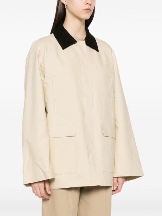  토템 자켓 코튼 컨트리 재킷 베이지 - TOTEME