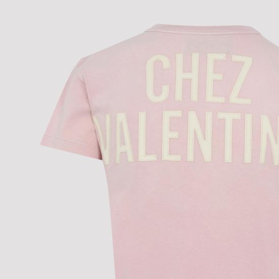 26SS 발렌티노 가라바니 반팔 티셔츠 8B3MG24Y9GL C5R NEUTRAL ROSE BETULLA NUDE NEUTRALS - VALENTINO GARAVANI