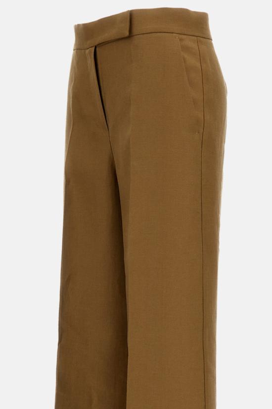  막스마라 스트레이트 팬츠 막스 마라 바데세 브라운 팬츠 - MAX MARA