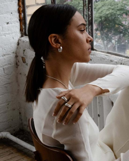  클래식 디자인스 이어링 스몰 레아 - CKLASIC DESIGNS