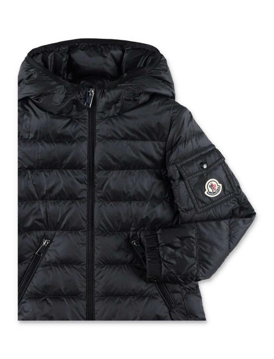  [키즈] 몽클레어 자켓 몽클레르 글레스 아동용 반팔 패딩 재킷 블랙 - MONCLER