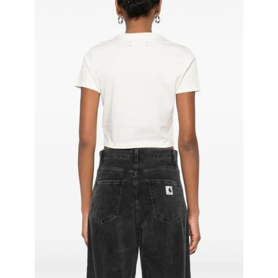  아미리 반팔 티셔츠 티 에크루 - AMIRI