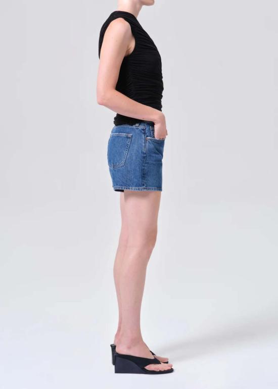  에이골디 데님 숏팬츠 아골드 파커 롱 쇼츠 - AGOLDE