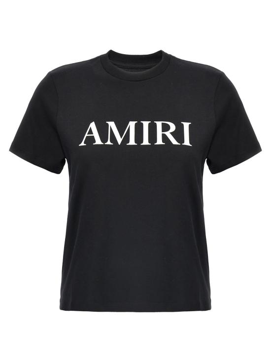  아미리 반팔 티셔츠 코어 로고 티셔츠 블랙