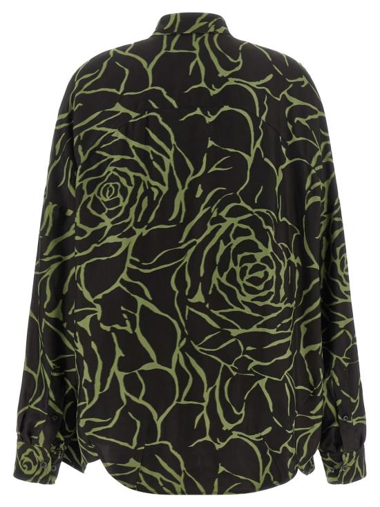  드리스 반 노튼 블라우스 Dries Van Noten Casia 셔츠 블랙 - DRIES VAN NOTEN