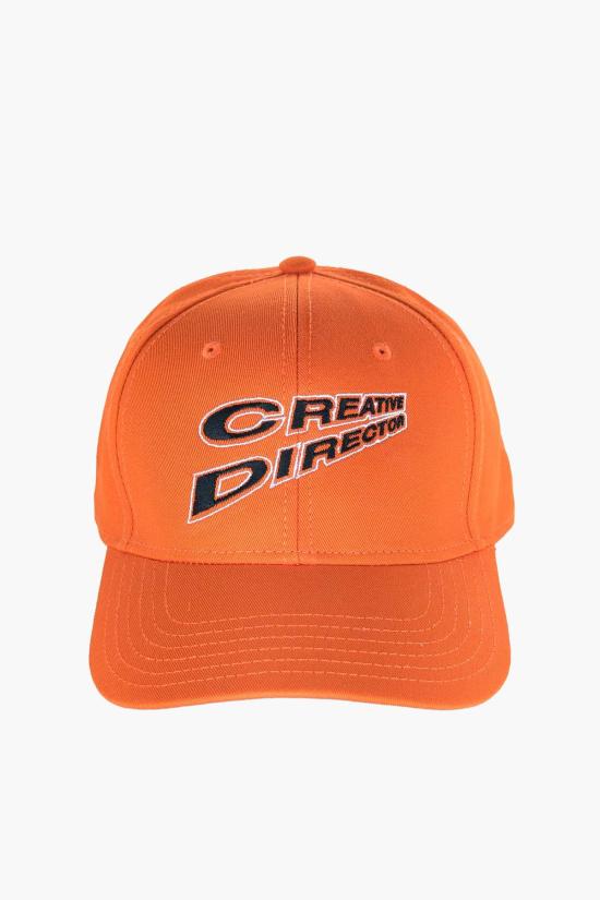  THE CELECT 모자 셀렉트 크리에이티브 디렉터 로우 프로파일 캡 오렌지