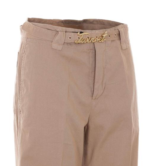  트윈셋 팬츠 브라운 - TWINSET