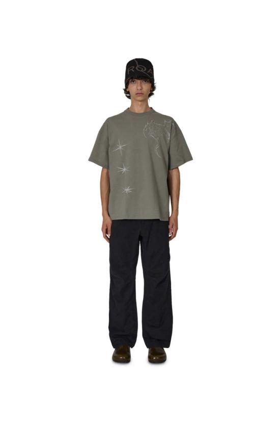  로아 스트레이트 팬츠 크림프형 면바지 앤트러사이트 색상 - ROA