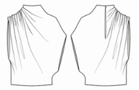  티더블유피 블라우스 Twp Wish You Would Top Midnight - TWP