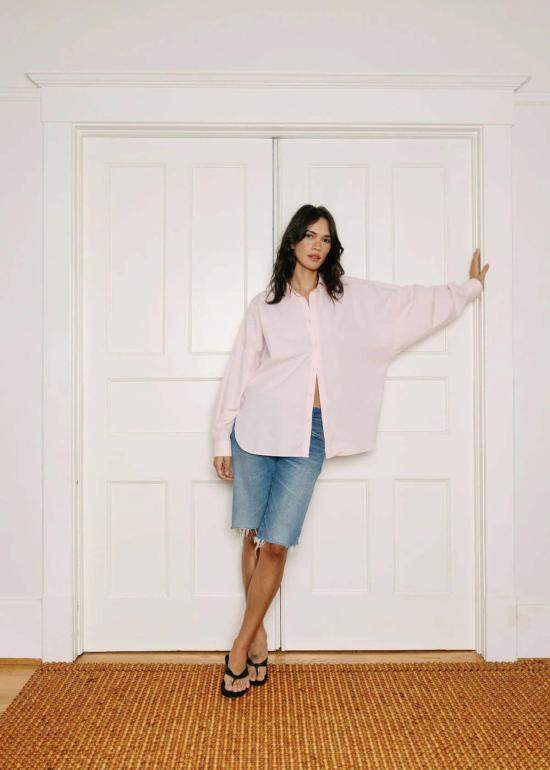  A Bronze Age 셔츠 청동기 시대 로비 셔츠 솔스티스 화이트 - A BRONZE AGE