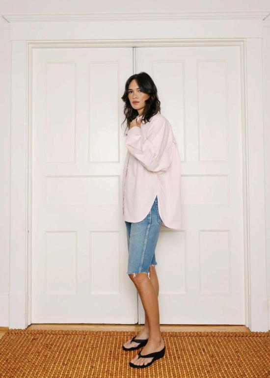  A Bronze Age 셔츠 청동기 시대 로비 셔츠 솔스티스 화이트 - A BRONZE AGE