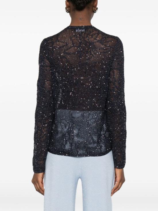  파비아나 필리피 가디건 Fabiana Filippi 오픈니트 카디건 블루 - FABIANA FILIPPI