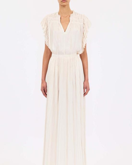  울라 존슨 블라우스 Ulla Johnson Agosta 플러터 슬리브 탑