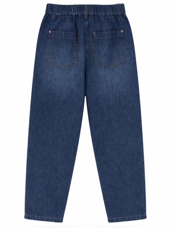  브루넬로 쿠치넬리 데님 팬츠 Brunello Cucinelli 라이트 데님 진 데님 - BRUNELLO CUCINELLI