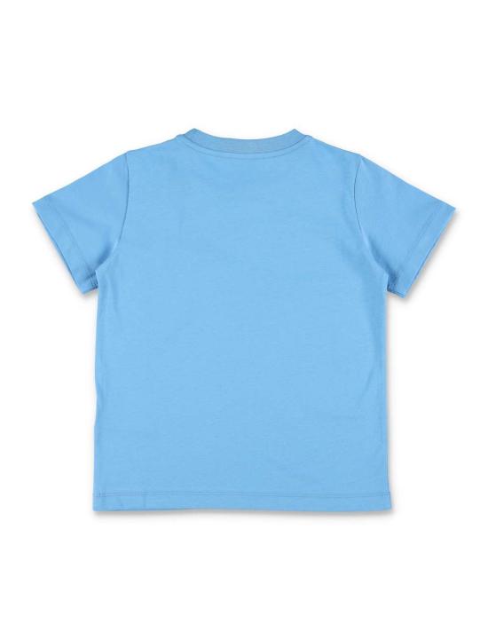  [키즈] 몽클레어 티셔츠 몽클레르 로고 티셔츠 (어린이용, 파란색) - MONCLER