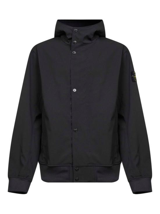  스톤 아일랜드 자켓 후드 블라우스 재킷 블랙