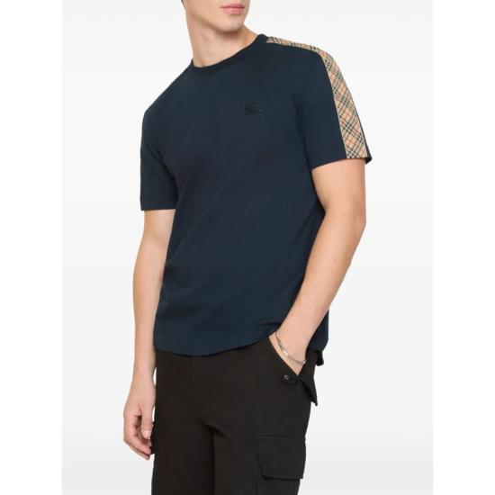  버버리 반팔 티셔츠 티셔츠 블루 - BURBERRY