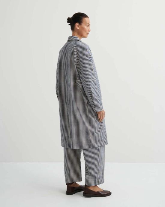  코우토우 트렌치 코트 아틀리에  랜드스케이프 체크 - KOWTOW