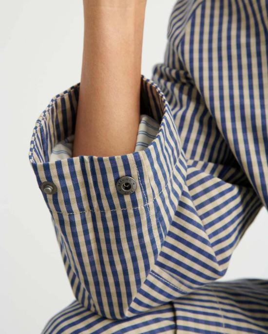  코우토우 트렌치 코트 아틀리에  랜드스케이프 체크 - KOWTOW