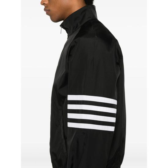  톰브라운 자켓 톰 브라운 4바 스트라이프 재킷 블랙 - THOM BROWNE