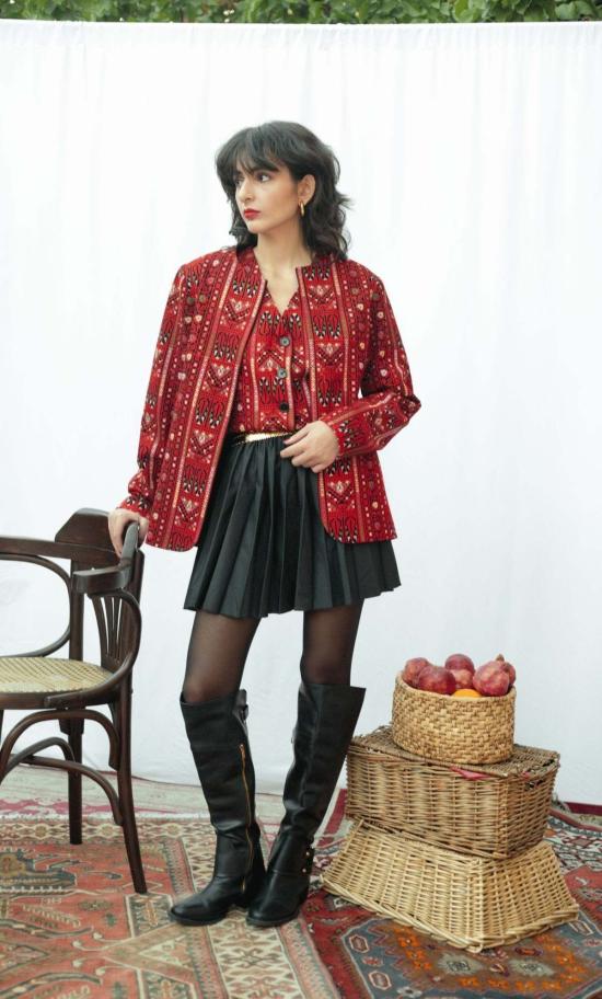  Deerah 수트 자켓 디라 헤비 자수 블레이저 - OTHER BRANDS