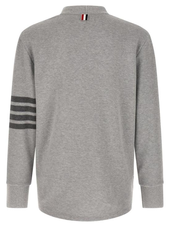  톰브라운 가디건 톰 브라운 4 바 카디건 그레이 - THOM BROWNE