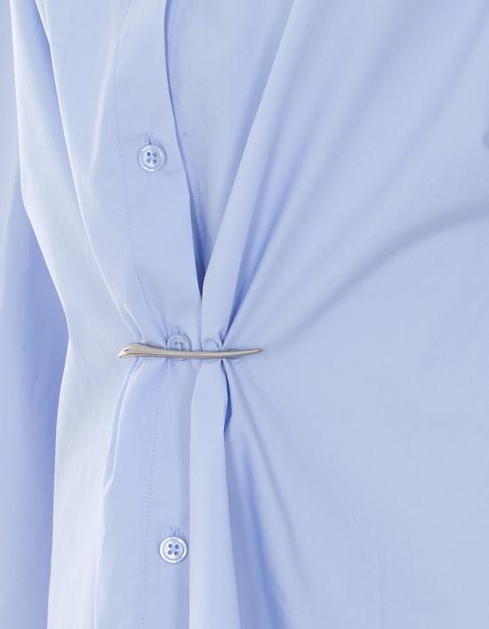  트윈셋 탑 셔츠 블루 - TWINSET