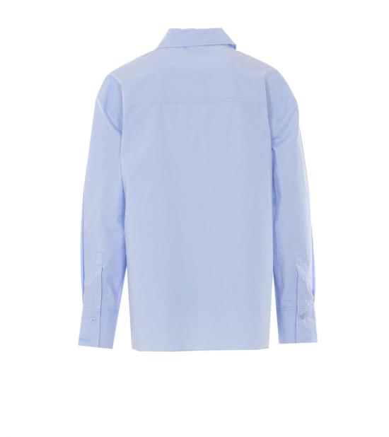  트윈셋 탑 셔츠 블루 - TWINSET