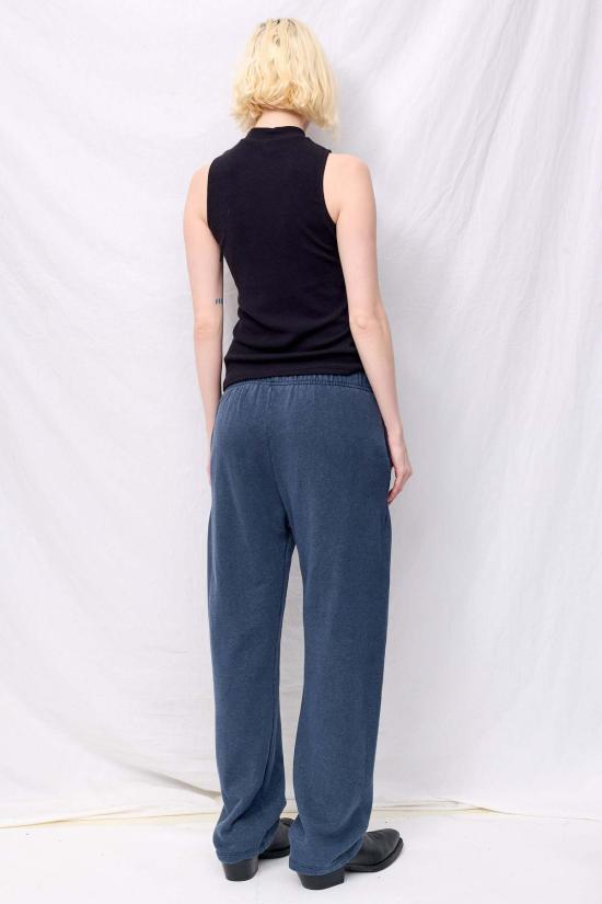  영메이븐 바디수트 티셔츠 Jungmaven 블랙 마리포사 슬리브리스 모크 티 탑 - JUNGMAVEN