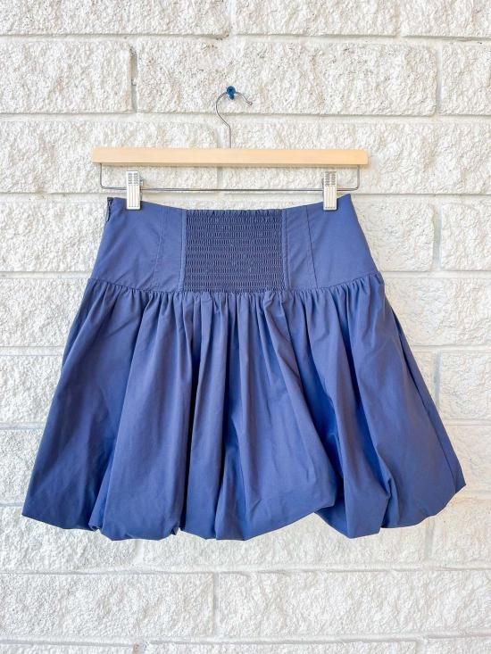  조나단 심카이 숏 스커트 피파 버블 미니 스커트 미드나잇 - JONATHAN SIMKHAI