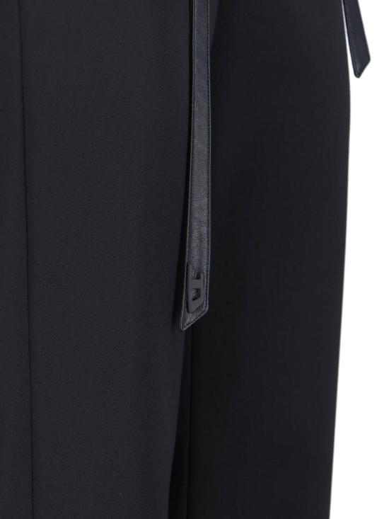  디젤 스트레이트 팬츠 바이커 벨트 테일러드  블랙 - DIESEL