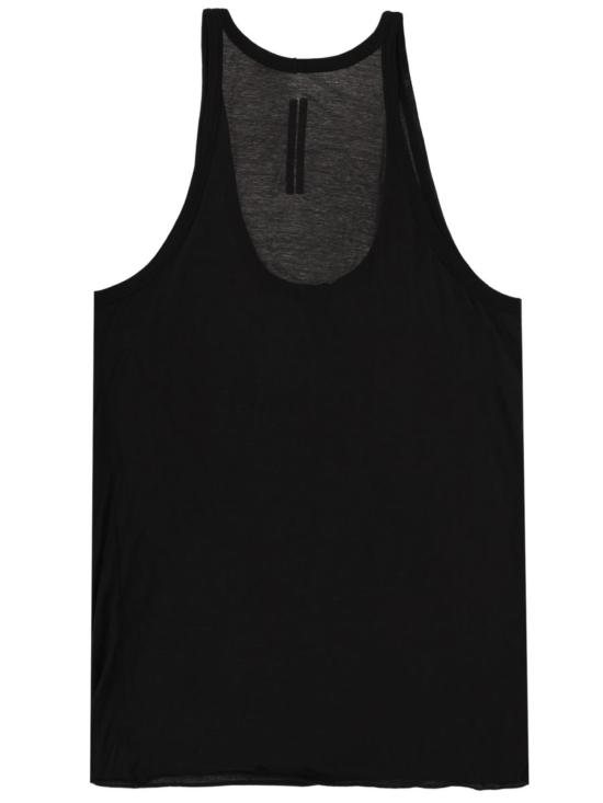  릭 오웬스 민소매 티셔츠 딩기 포니 블랙 - RICK OWENS