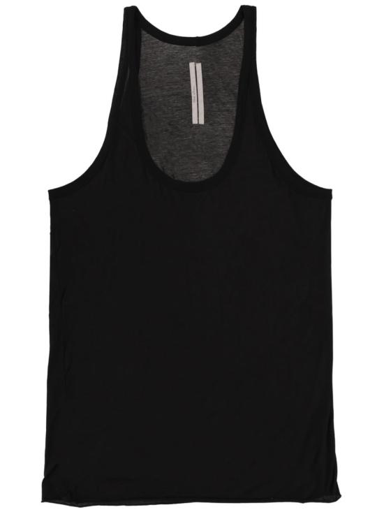  릭 오웬스 민소매 티셔츠 딩기 포니 블랙