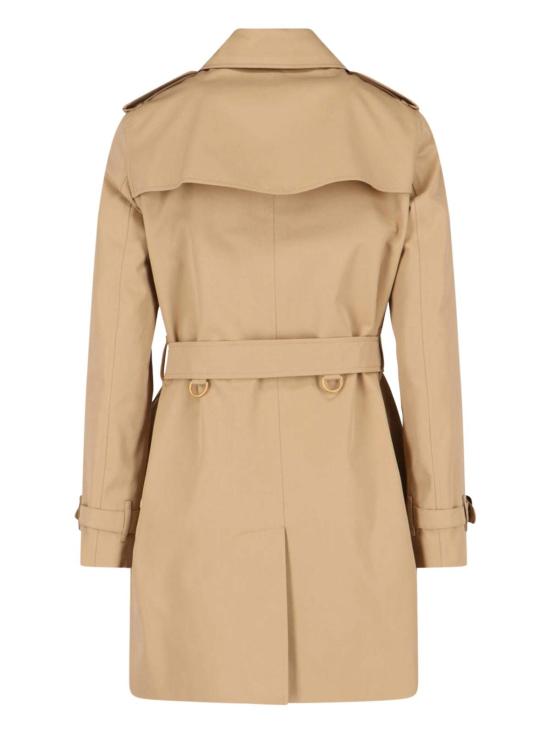  버버리 트렌치 코트 켄싱턴 더블 브레스티드  베이지 - BURBERRY