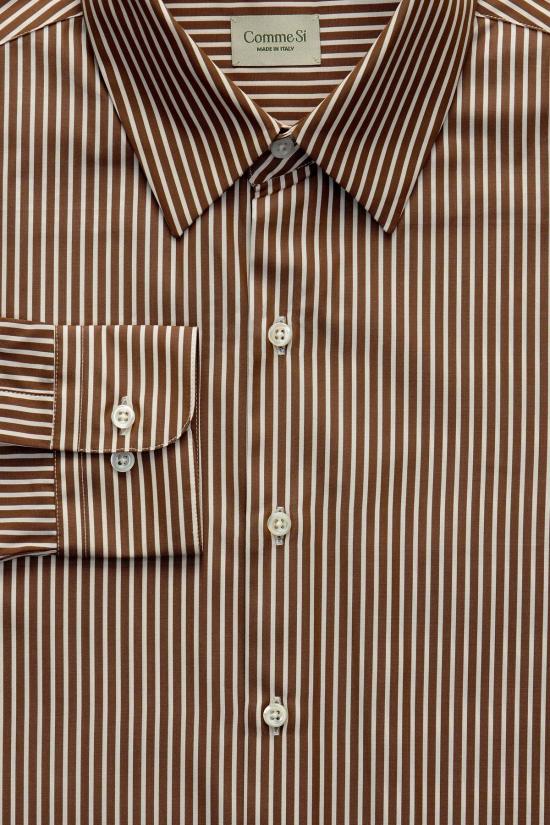  Comme Si 셔츠 La Shirt Classica In Cortado 스트라이프 셔츠 - COMME SI