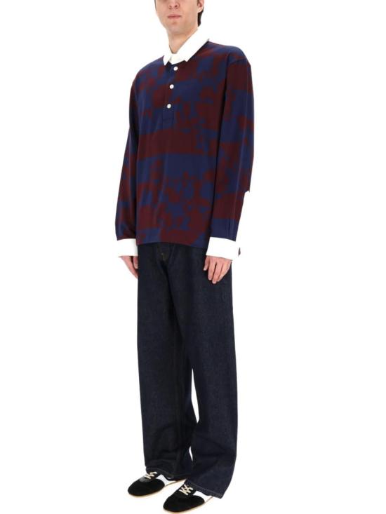  드리스 반 노튼 폴로 티셔츠 드리스 반 노텐 후초 폴로 셔츠 멀티컬러 - DRIES VAN NOTEN