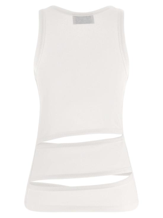  코페르니 민소매 티셔츠 스파이럴 탱크탑 화이트 - COPERNI