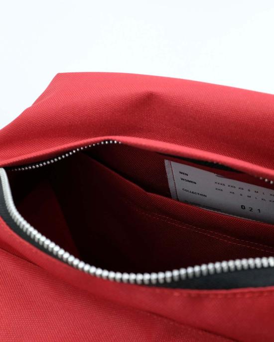  카미엘 포트젠스 백팩 Camiel Fortgens 레드 Cordura 데이팩 백 - CAMIEL FORTGENS