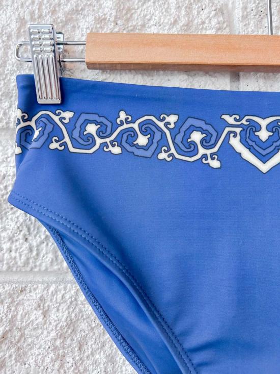  씨뉴욕 비키니 수영복 Sea Ny Blaise 프린트 비키니 하의 네이비 - SEA NY