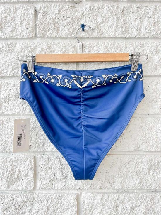  씨뉴욕 비키니 수영복 Sea Ny Blaise 프린트 비키니 하의 네이비 - SEA NY