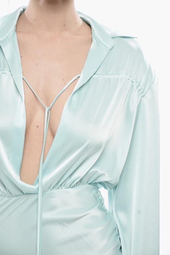  데이비드 코마 숏 원피스 RE24DK59DSI AQ Light blue - DAVID KOMA