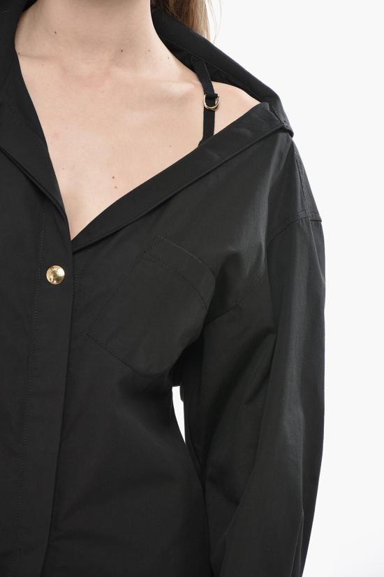  자크뮈스 롱 원피스 241DR124 1519 990 Black - JACQUEMUS