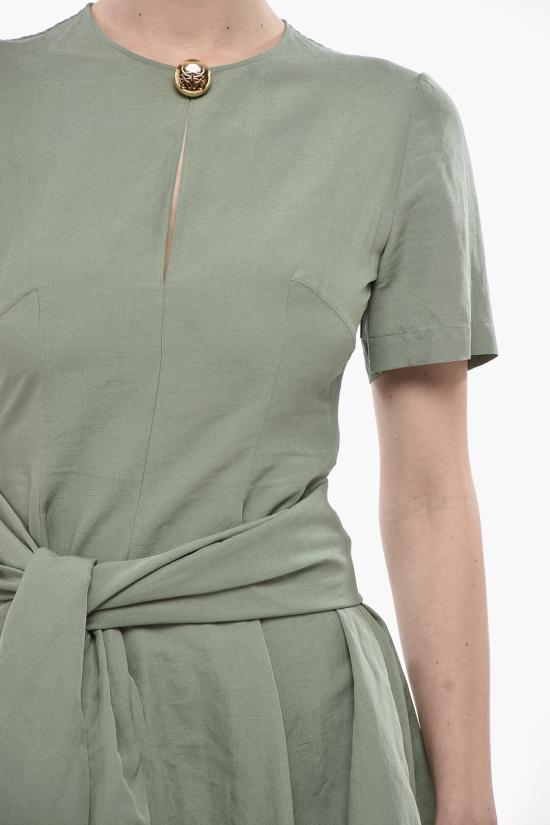  로에베 숏 원피스 S616Y09XB7 8727 Green - LOEWE