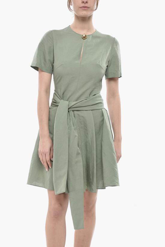  로에베 숏 원피스 S616Y09XB7 8727 Green - LOEWE