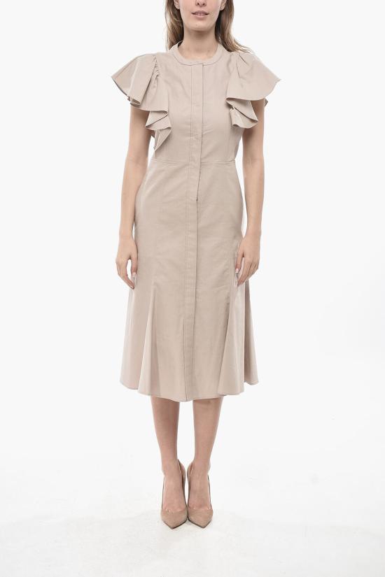  끌로에 롱 원피스 C23URO2604624F Beige