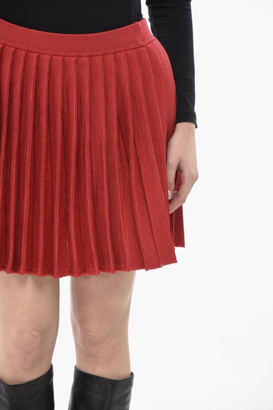  셀프 포트레이트 숏 스커트 AW24 083SK R RED Red - SELF PORTRAIT